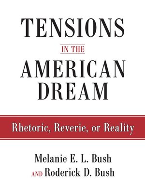 cover image of Tensions in the American Dream